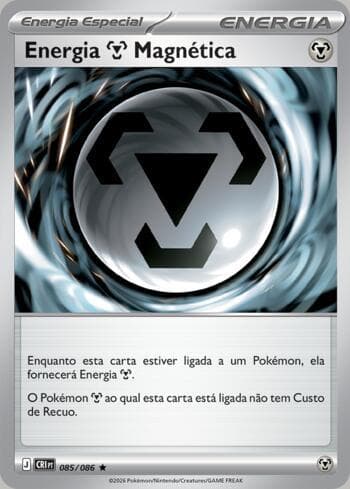 Carta Magnetic M Energy (085/086) do set Chaos Rising — Pokémon TCG | Bynx