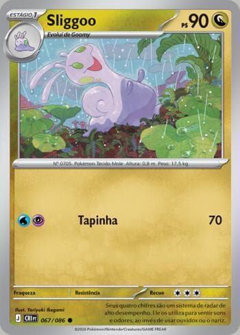 Carta Sliggoo (067/086) do set Chaos Rising — Pokémon TCG | Bynx