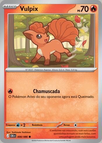 Vulpix (008/086) — Caos Ascendente