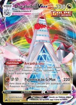Carta Duraludon-VMAX (104/159) do set Realeza Absoluta — Pokémon TCG | Bynx