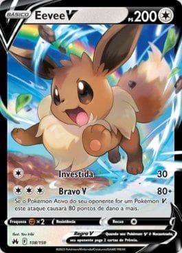 Eevee-V (108/159) — Realeza Absoluta