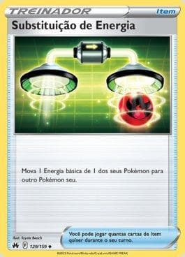 Carta Energy Switch (129/159) do set Realeza Absoluta — Pokémon TCG | Bynx