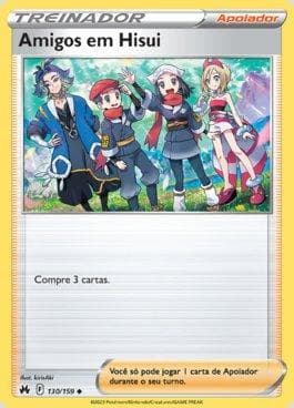 Carta Friends in Hisui (130/159) do set Realeza Absoluta — Pokémon TCG | Bynx