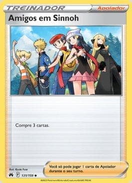 Carta Friends in Sinnoh (131/159) do set Realeza Absoluta — Pokémon TCG | Bynx