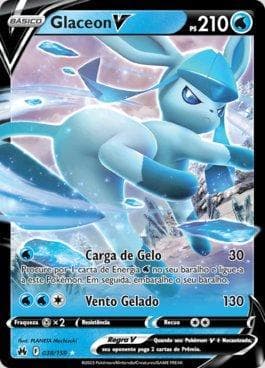 Carta Glaceon-V (038/159) do set Realeza Absoluta — Pokémon TCG | Bynx