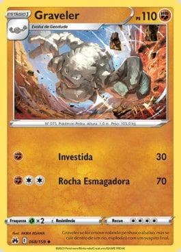 Carta Graveler (068/159) do set Realeza Absoluta — Pokémon TCG | Bynx