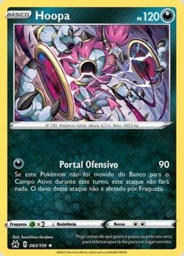 Carta Hoopa (083/159) do set Realeza Absoluta — Pokémon TCG | Bynx