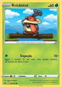 Carta Kricketot (010/159) do set Realeza Absoluta — Pokémon TCG | Bynx