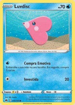 Carta Luvdisc (035/159) do set Realeza Absoluta — Pokémon TCG | Bynx