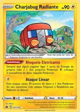 Radiant Charjabug (051/159) — Realeza Absoluta