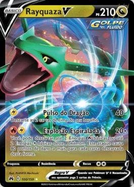 Rayquaza-V (100/159) — Realeza Absoluta