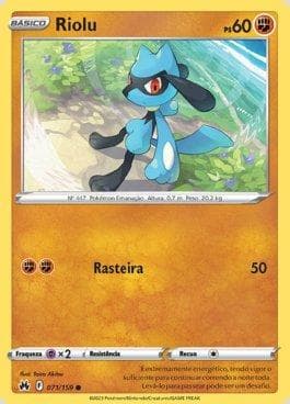 Carta Riolu (071/159) do set Realeza Absoluta — Pokémon TCG | Bynx