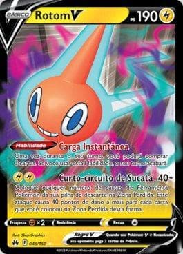 Carta Rotom-V (045/159) do set Realeza Absoluta — Pokémon TCG | Bynx