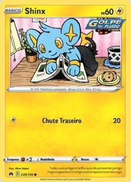 Carta Shinx (039/159) do set Realeza Absoluta — Pokémon TCG | Bynx