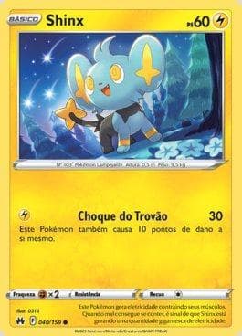 Carta Shinx (040/159) do set Realeza Absoluta — Pokémon TCG | Bynx