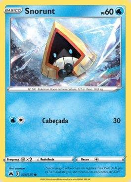 Carta Snorunt (034/159) do set Realeza Absoluta — Pokémon TCG | Bynx