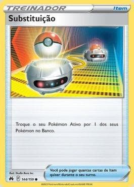 Carta Switch (144/159) do set Realeza Absoluta — Pokémon TCG | Bynx