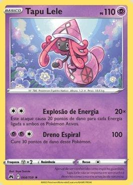 Carta Tapu Lele (064/159) do set Realeza Absoluta — Pokémon TCG | Bynx
