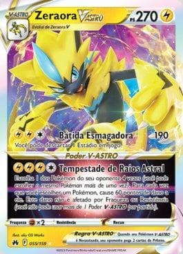Carta Zeraora-VSTAR (055/159) do set Realeza Absoluta — Pokémon TCG | Bynx