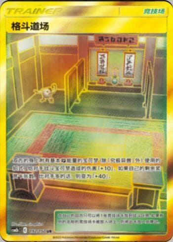 Carta Martial Arts Dojo (192/193) do set Liga BR — CSM2 — Pokémon TCG | Bynx