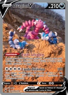 Carta Drapion-V (GG49/GG70) do set Galeria de Galar — Pokémon TCG | Bynx