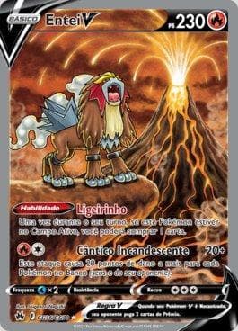 Carta Entei-V (GG36/GG70) do set Galeria de Galar — Pokémon TCG | Bynx