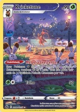 Carta Kricketune (GG02/GG70) do set Galeria de Galar — Pokémon TCG | Bynx