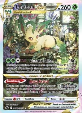 Carta Leafeon-VSTAR (GG35/GG70) do set Galeria de Galar — Pokémon TCG | Bynx