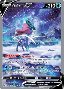 Carta Suicune-V (GG38/GG70) do set Galeria de Galar — Pokémon TCG | Bynx