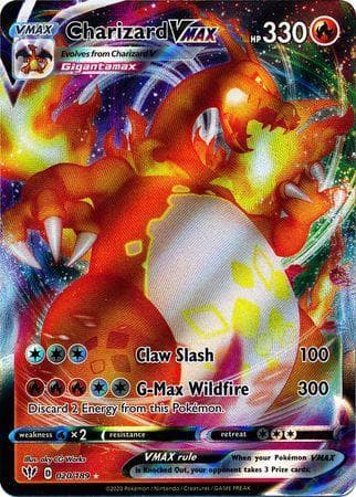 Charizard-VMAX (20/189) — Escuridão Incandescente