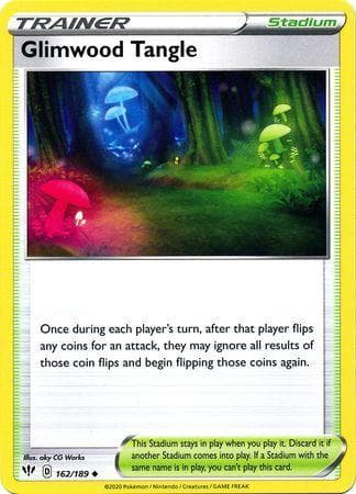 Carta Glimwood Tangle (162/189) do set Escuridão Incandescente — Pokémon TCG | Bynx