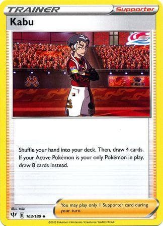 Carta Kabu (163/189) do set Escuridão Incandescente — Pokémon TCG | Bynx
