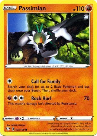 Carta Passimian (97/189) do set Escuridão Incandescente — Pokémon TCG | Bynx