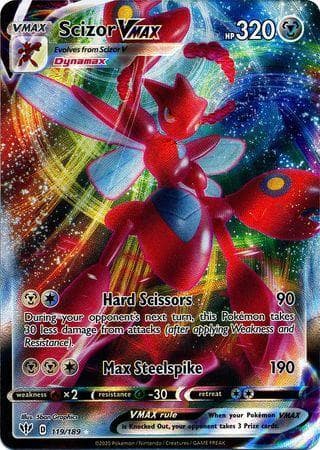 Scizor-VMAX (119/189) — Escuridão Incandescente