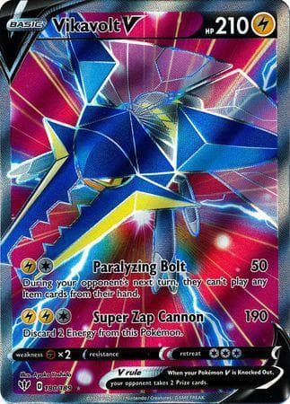Carta Vikavolt-V (180/189) do set Escuridão Incandescente — Pokémon TCG | Bynx