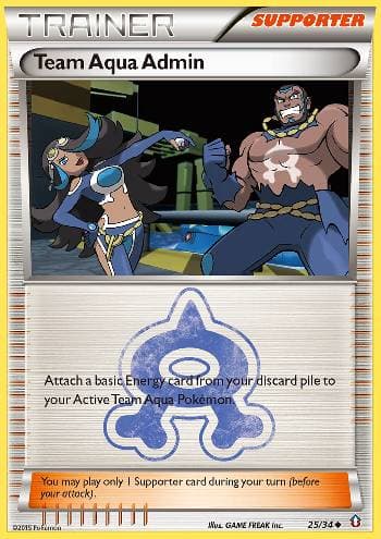 Team Aqua Admin — Crise Dupla