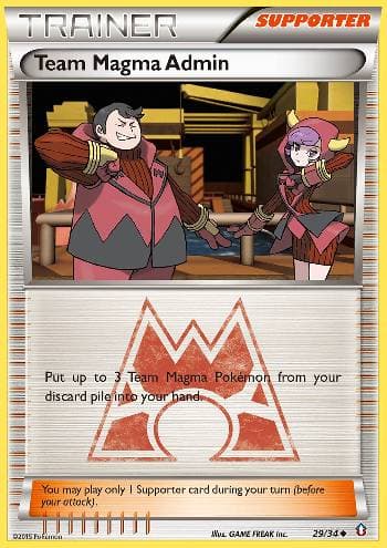 Team Magma Admin — Crise Dupla