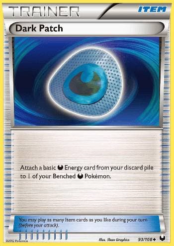 Carta Dark Patch (93/108) do set Exploradores da Escuridão — Pokémon TCG | Bynx