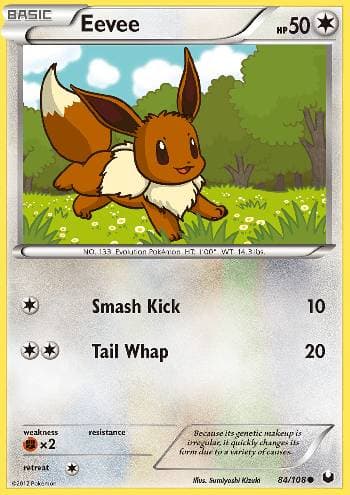 Eevee (84/108) — Exploradores da Escuridão