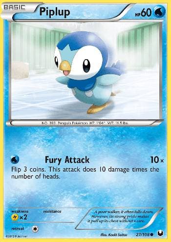 Piplup (27/108) — Exploradores da Escuridão
