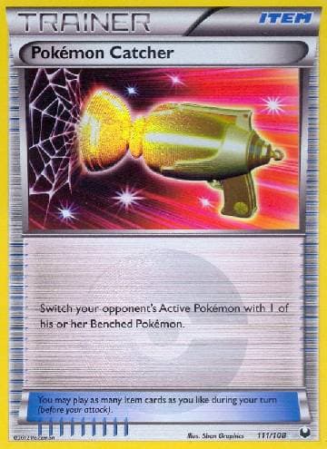 Carta Pokémon Catcher (111/108) do set Exploradores da Escuridão — Pokémon TCG | Bynx
