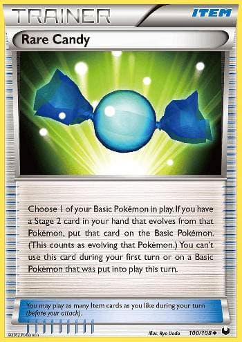 Carta Rare Candy (100/108) do set Exploradores da Escuridão — Pokémon TCG | Bynx