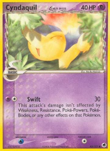 Cyndaquil (45/101) — Dragon Frontiers