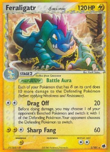 Feraligatr (2/101) — Dragon Frontiers