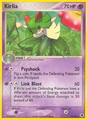 Carta Kirlia (32/101) do set Dragon Frontiers — Pokémon TCG | Bynx