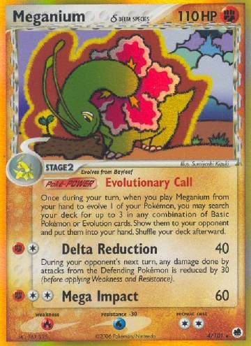 Meganium (4/101) — Dragon Frontiers