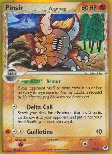 Pinsir (9/101) — Dragon Frontiers