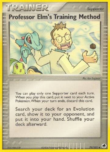 Professor Elm's Training Method (79/101) — Dragon Frontiers