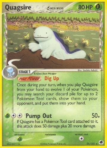 Quagsire (21/101) — Dragon Frontiers