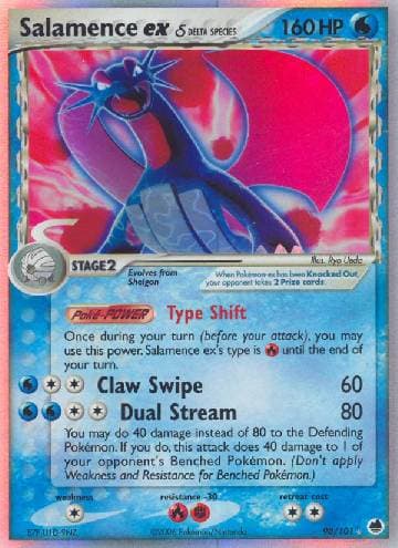 Salamence ex (98/101) — Dragon Frontiers